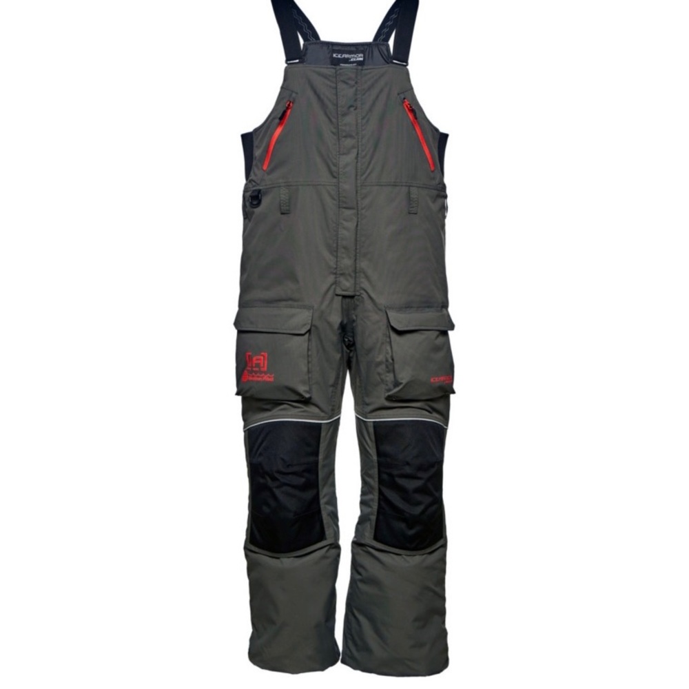 Mens IceArmor by clam rise float bibs NWOT